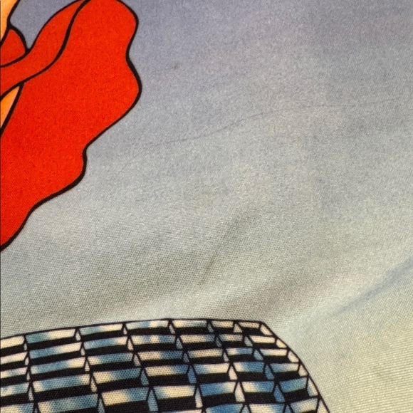 VINTAGE BETTY BOOP TOTE BAG 18" X 16" "MARILYN MONROE" POSE OVER GRATE - Picture 5 of 9